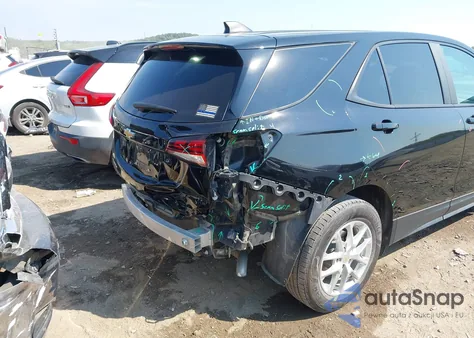 2022 Chevrolet Equinox Fwd 1Fl from USA, damaged, VIN 2GNAXFEV3N6116953